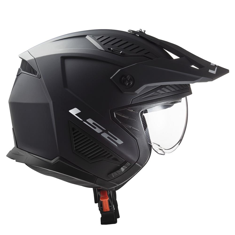 LS2 OF606 Casco moto alla deriva semplice fuori strada prova avventura maschera - Foto 9 di 23
