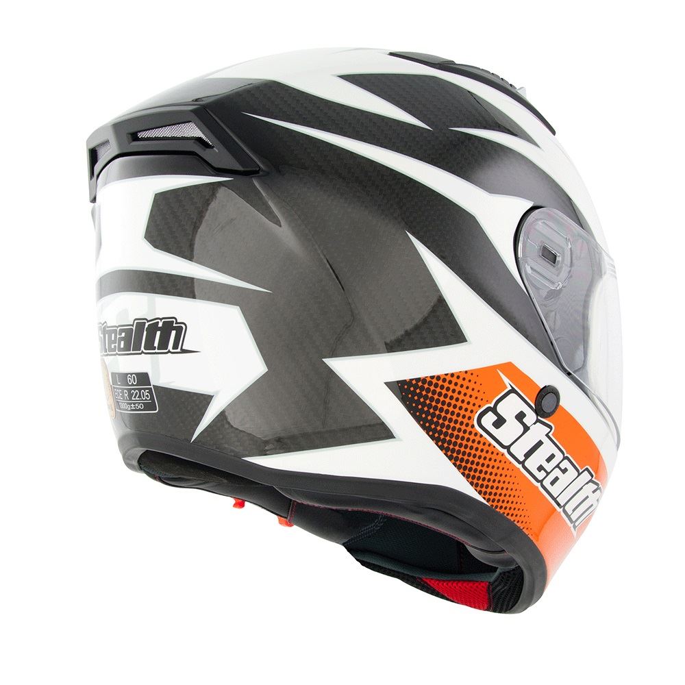 Stealth HD117 Lightweight Carbon Fibre Replica Motorcycle Bike Crash