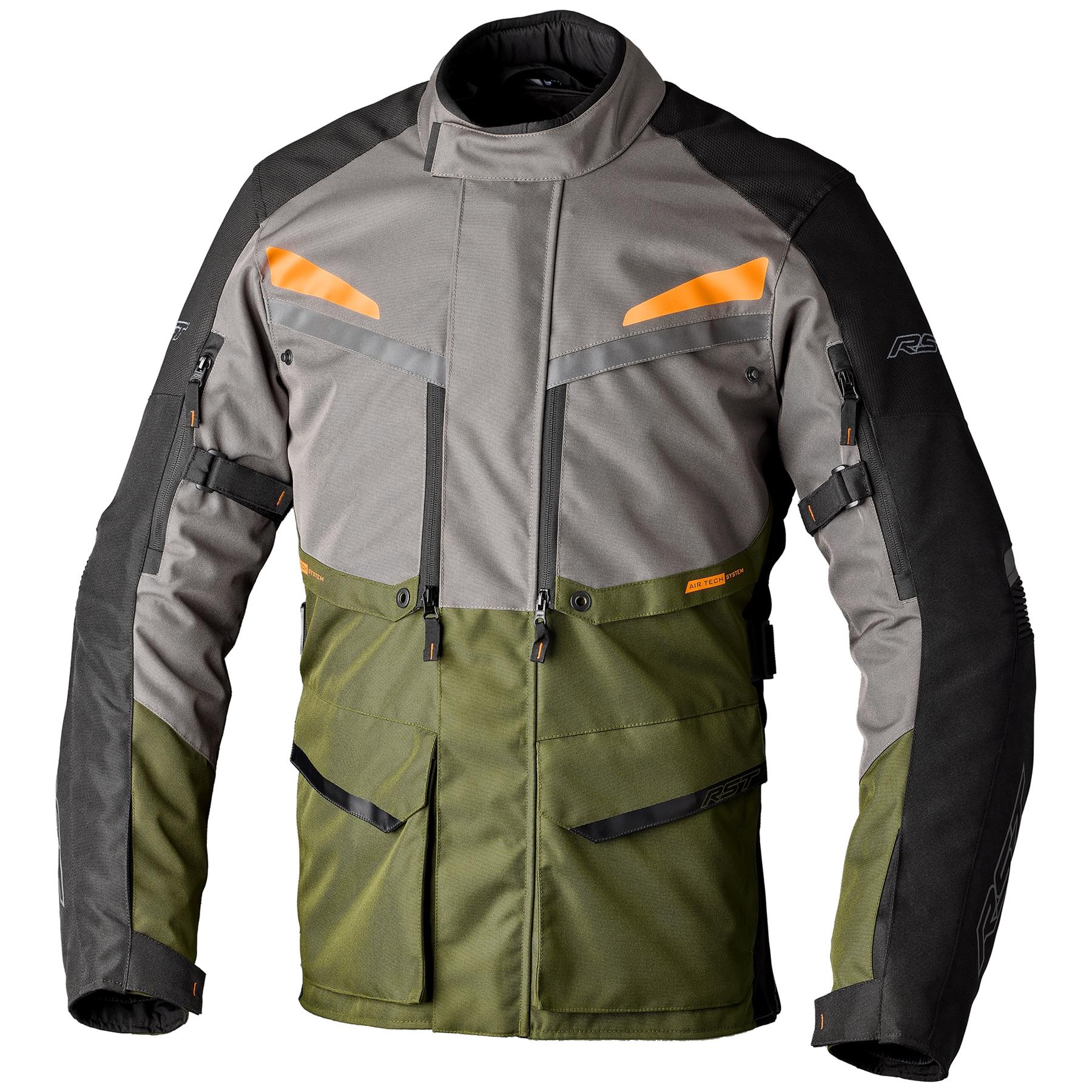 RST Maverick Evo Waterproof Motorcycle Jacket Adventure Touring Motorbike Black - Picture 7 of 12
