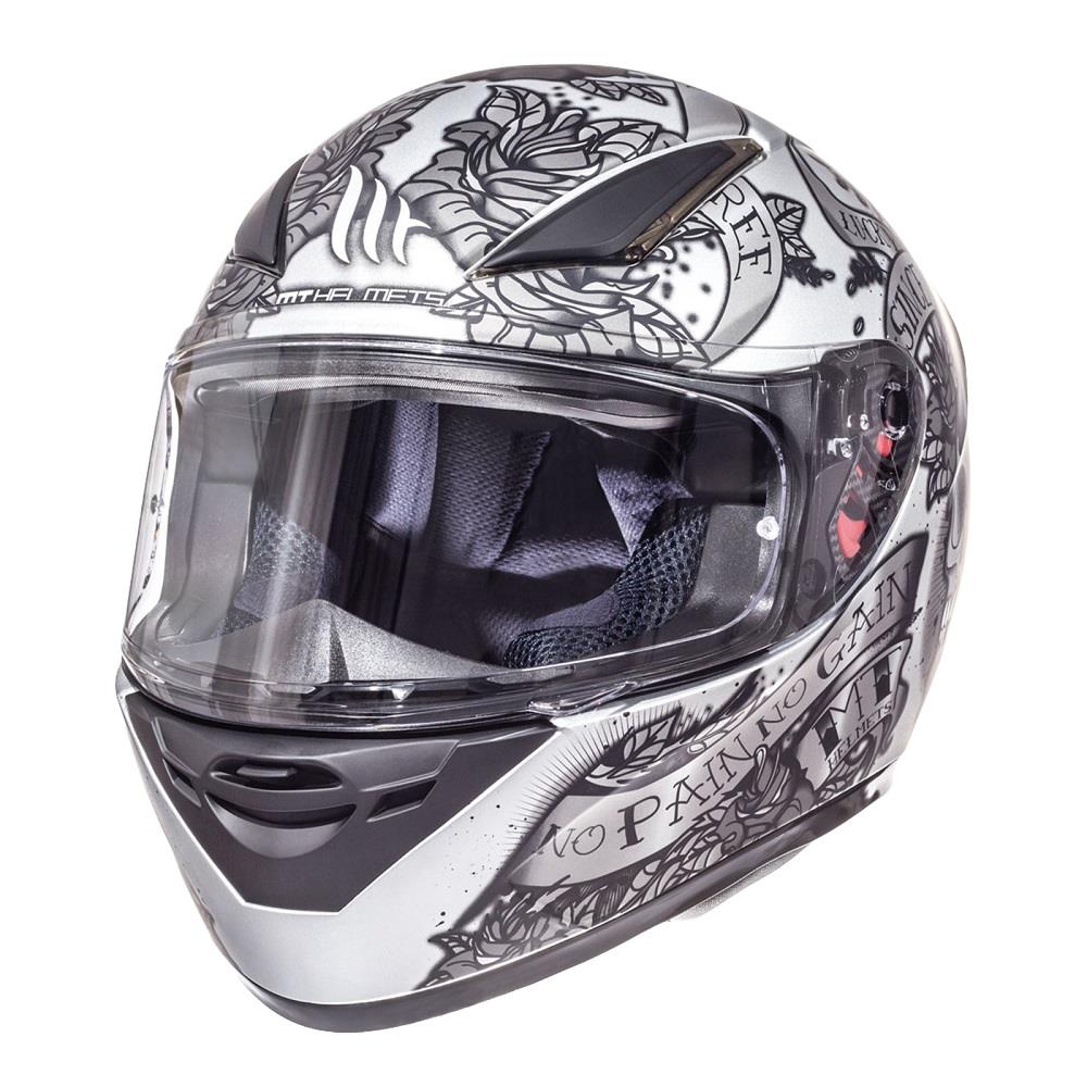 Detalles de MT Revenge skull & roses Integral Motocicleta Casco de Motocicleta Oro Acu Detalles de MT Revenge skull & roses Integral Motocicleta Casco de Motocicleta Oro Acu