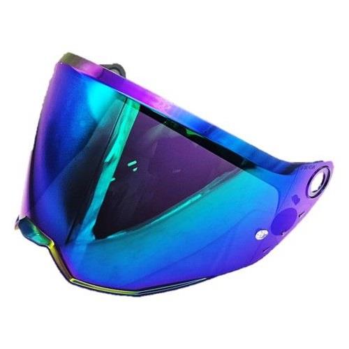 Airoh Commander 2 Motorcycle Helmet Visor Anti-Fog Pinlock Clear Dark Iridium - Picture 7 of 9