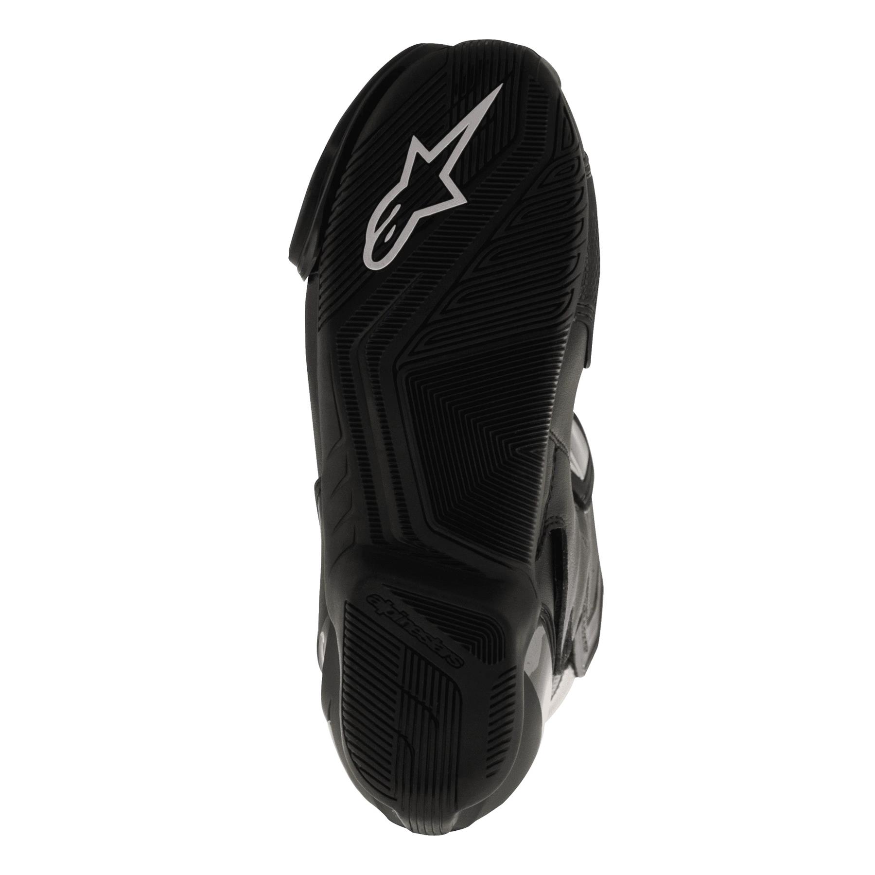Alpinestars SMX-6 v2 CE Sports Racing Motorcycle Motorbike Boots Black White - Picture 9 of 16