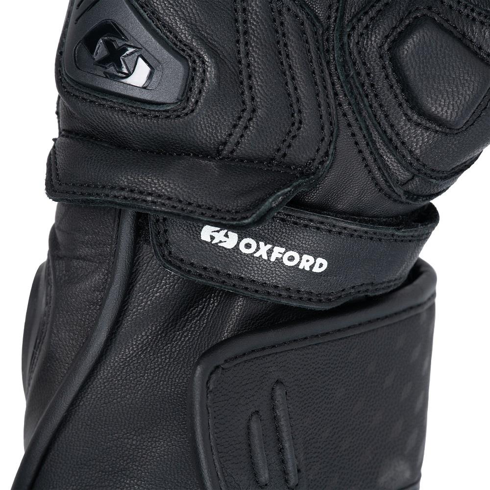 Oxford Nexus Mens Motorcycle Gloves Leather Sports Race Motorbike Track Glove - Picture 25 of 28