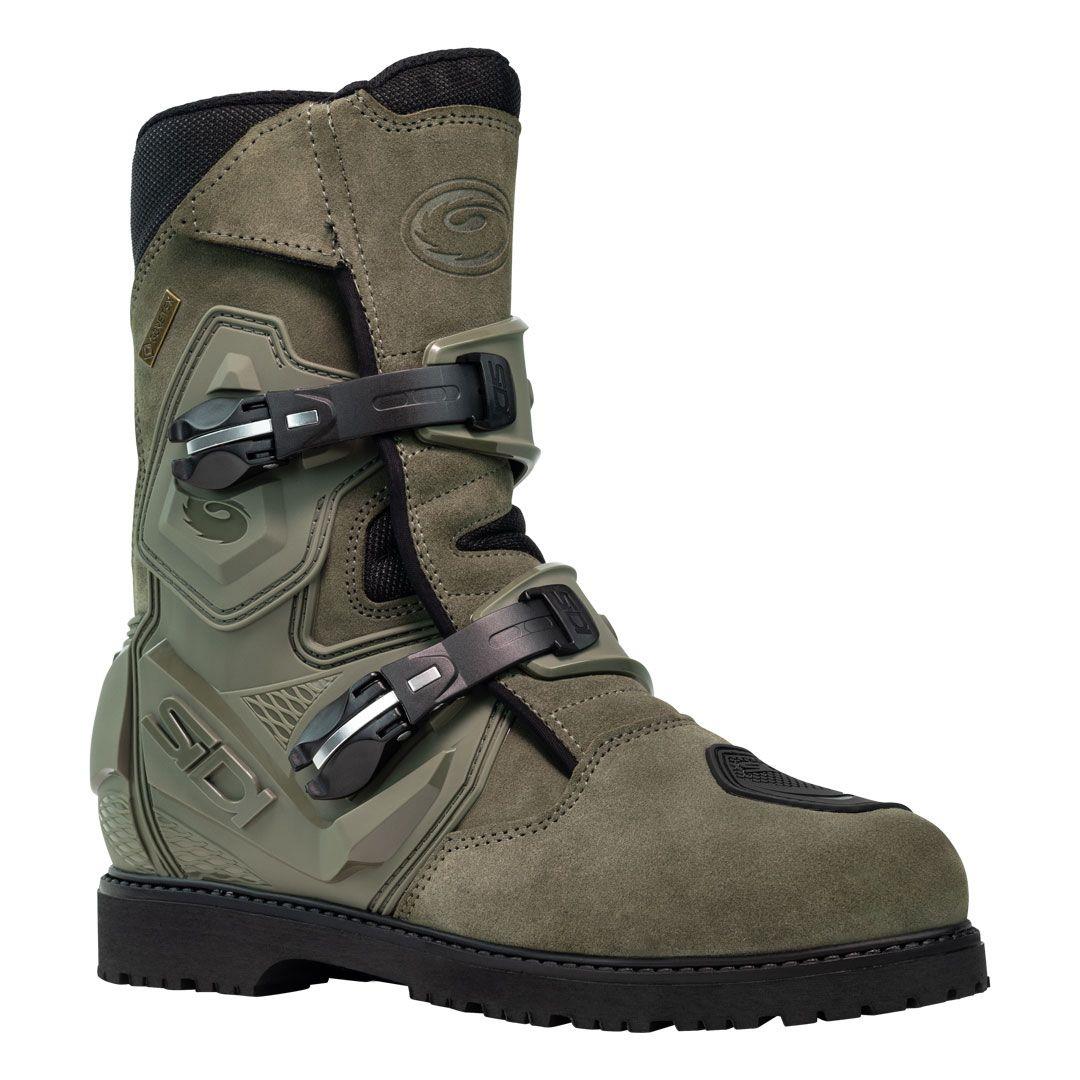 Sidi Mid Adventure 2 Gore CE Waterproof Motorcycle Boots Short Touring Black - Picture 12 of 23