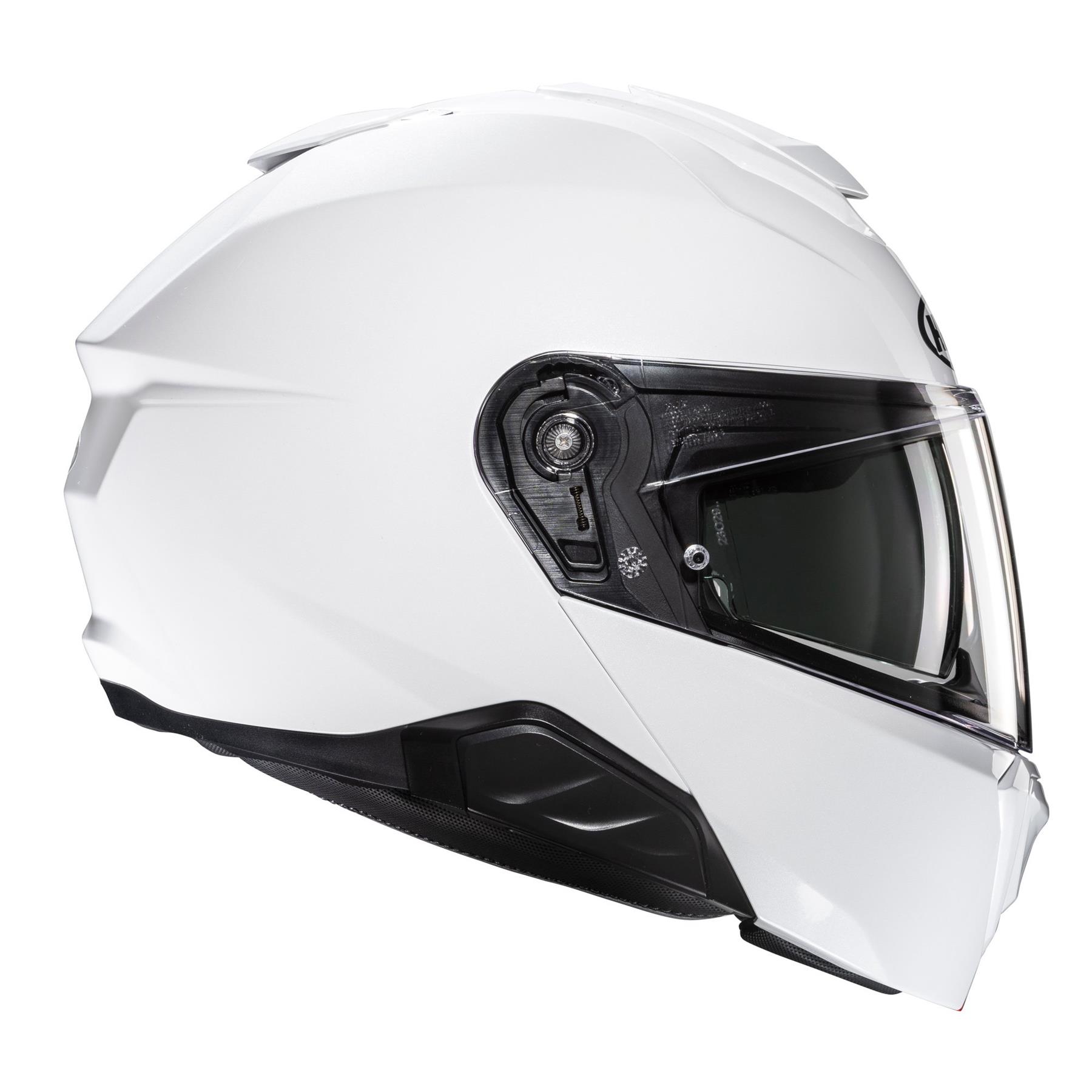 HJC I91 Plain Flip Front Motorcycle Helmet Touring Modular Motorbike Crash Lid - Picture 14 of 14