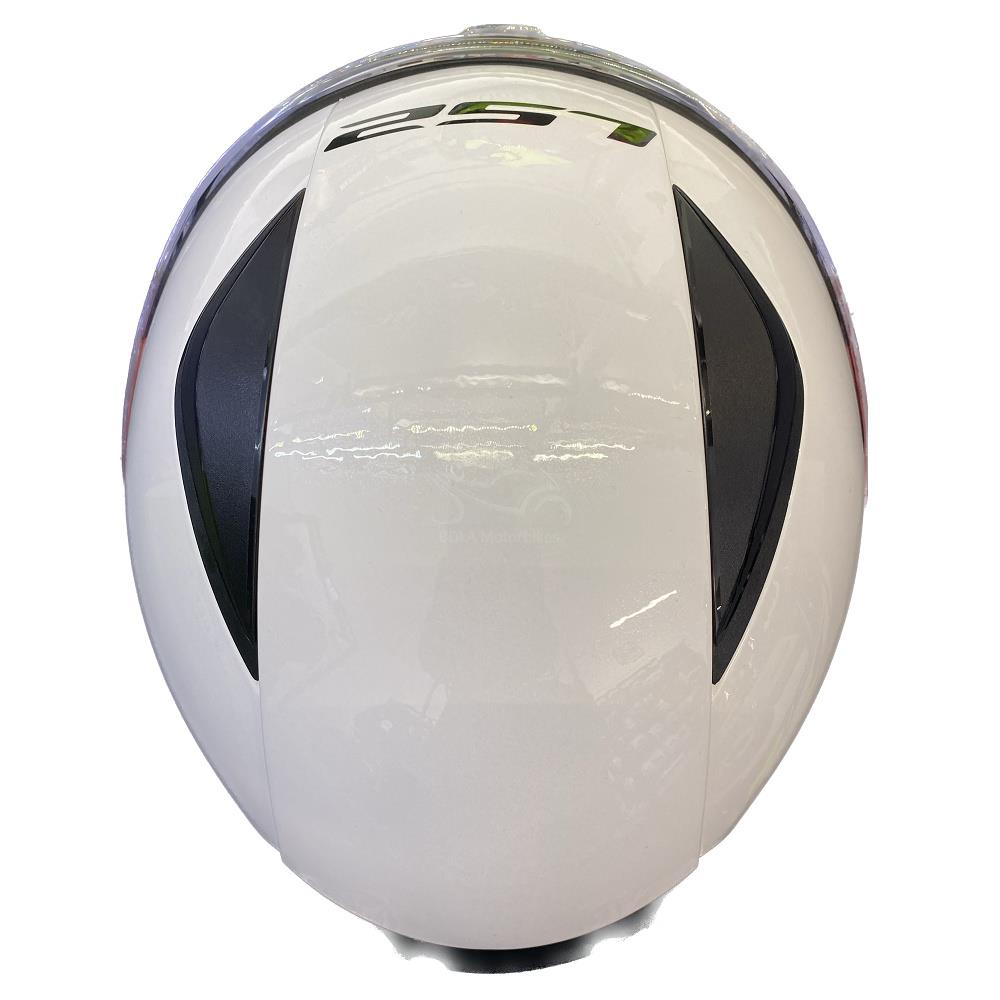 LS2 FF353 Rapid II Plain Motorcycle Helmet Full Face Moped Black White Grey - Picture 43 of 45