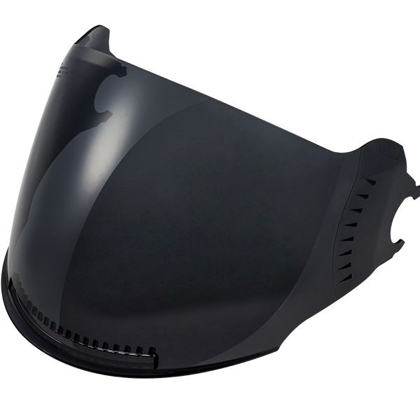 LS2 OF570 Verso Motorcycle Helmet Visor Anti-Fog Pinlock Ready Clear Smoke - Picture 5 of 5