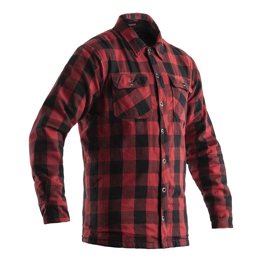 RST Lumberjack Mens Reinforced Aramid Motorcycle Shirt Cruiser Plaid Chequered - Picture 7 of 12