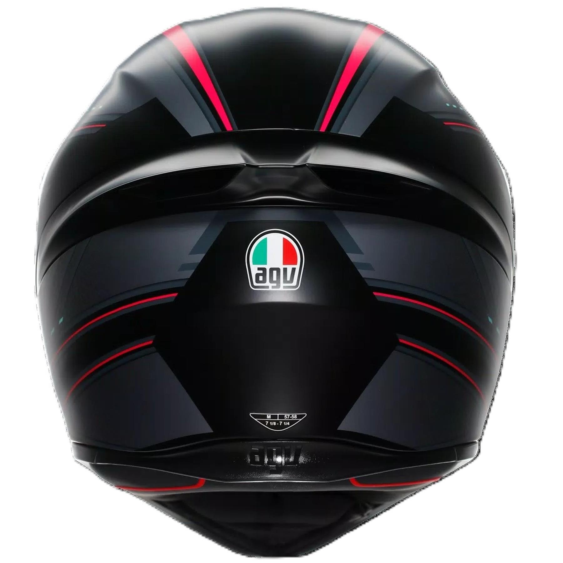 AGV K1-S Black Red, photo 7 of 9