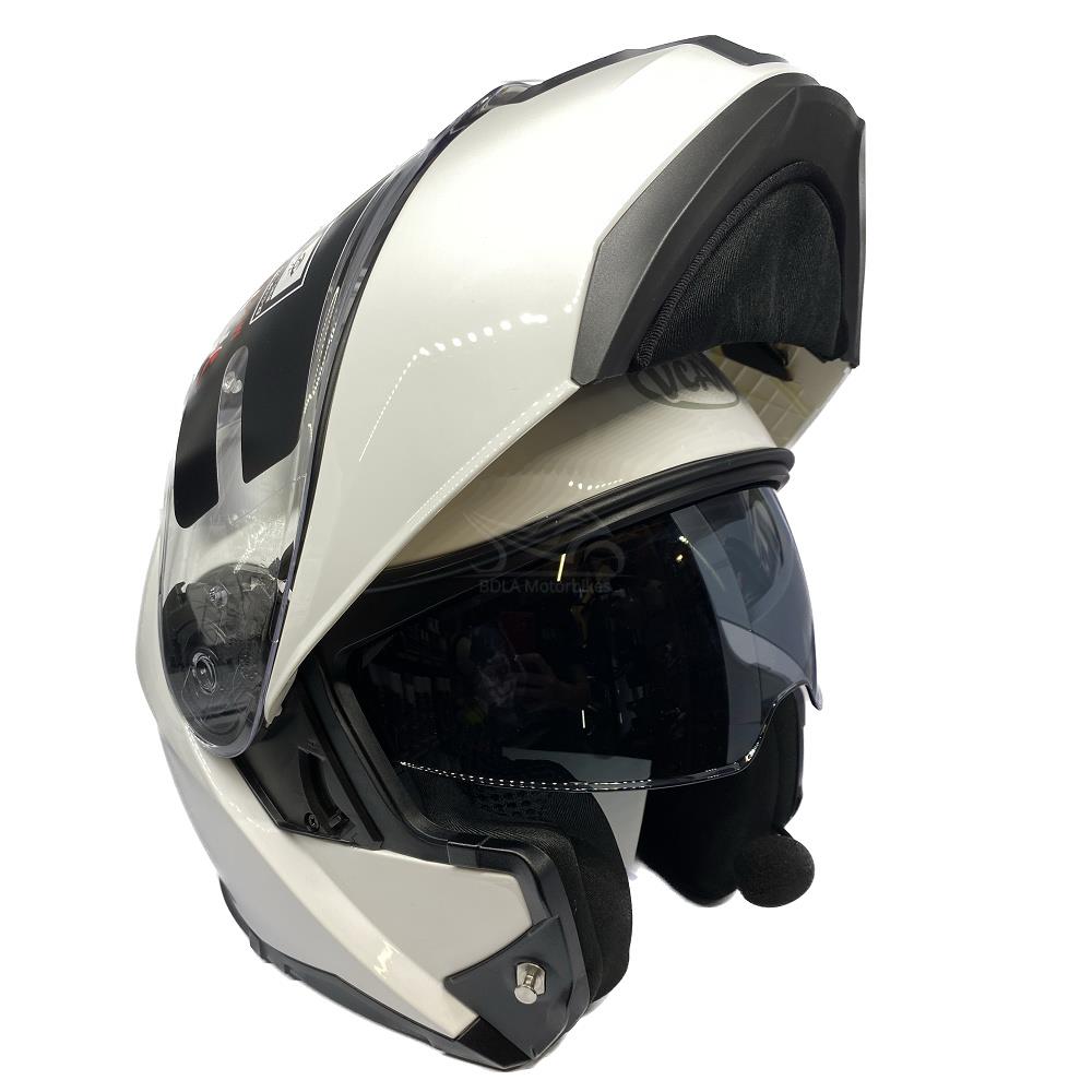 Vcan H272 Blinc Bluetooth Flip Front Flip Up Modular Motorcycle Scooter Helmet - Picture 16 of 18