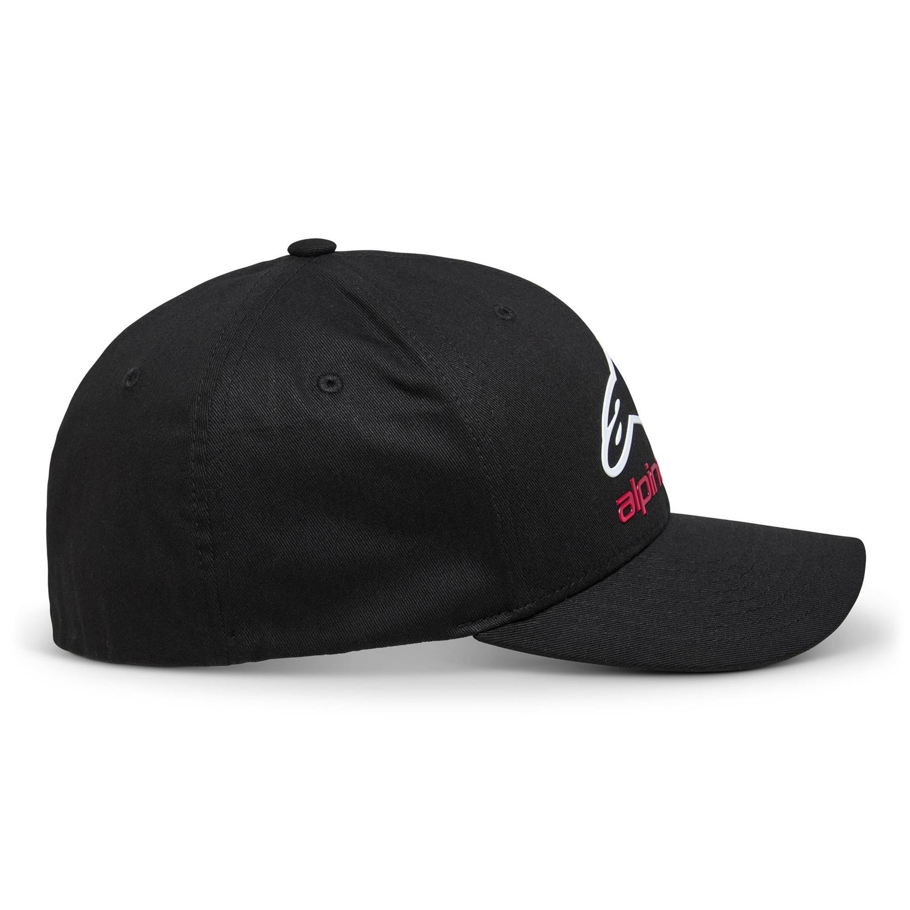 Alpinestars Always 2.0 Cap Unisex Motorcycle Baseball Hat Black Red White