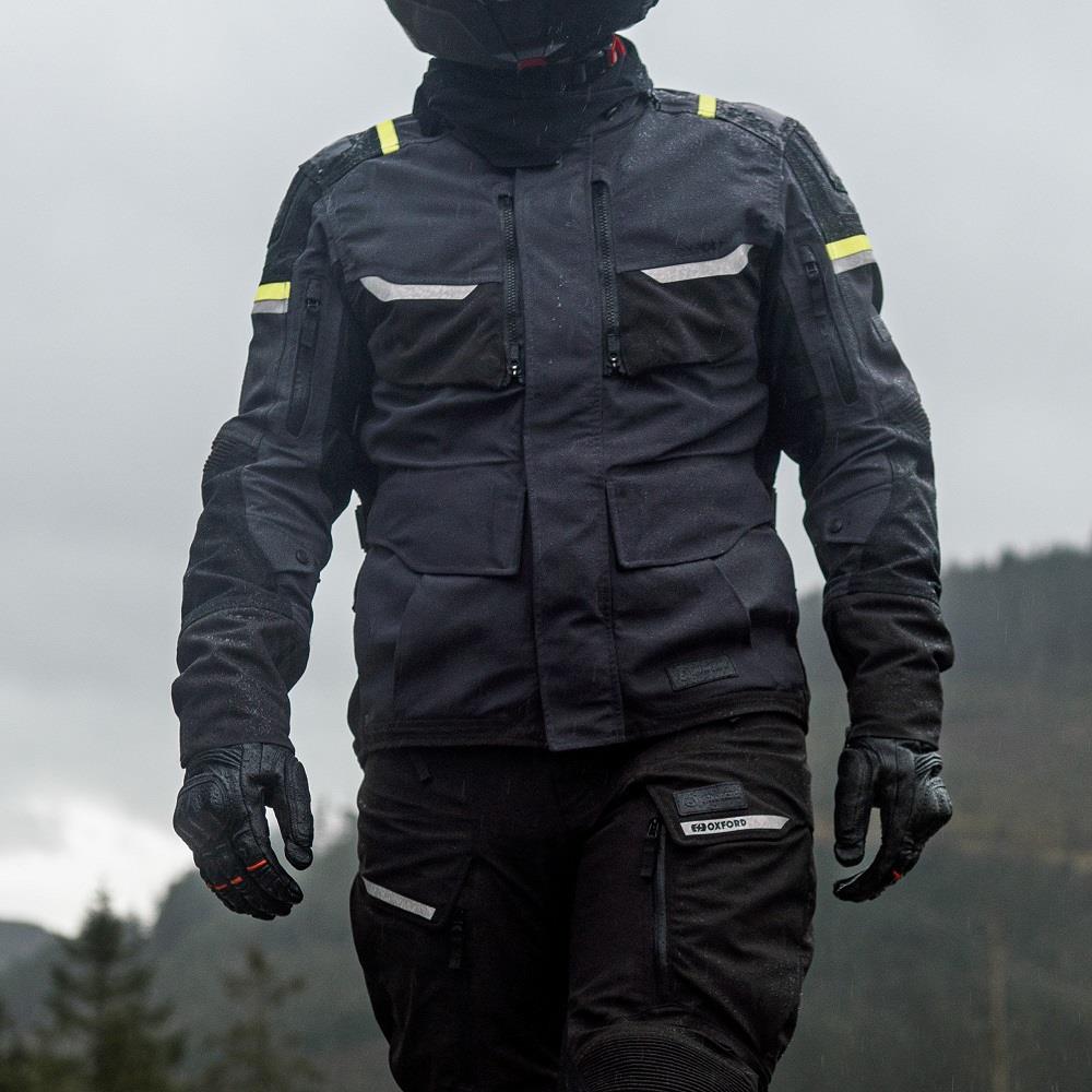Oxford Stormland Impermeable Aventura Moto Chaqueta Tri-Laminado Todo el Año - Imagen 26 de 46