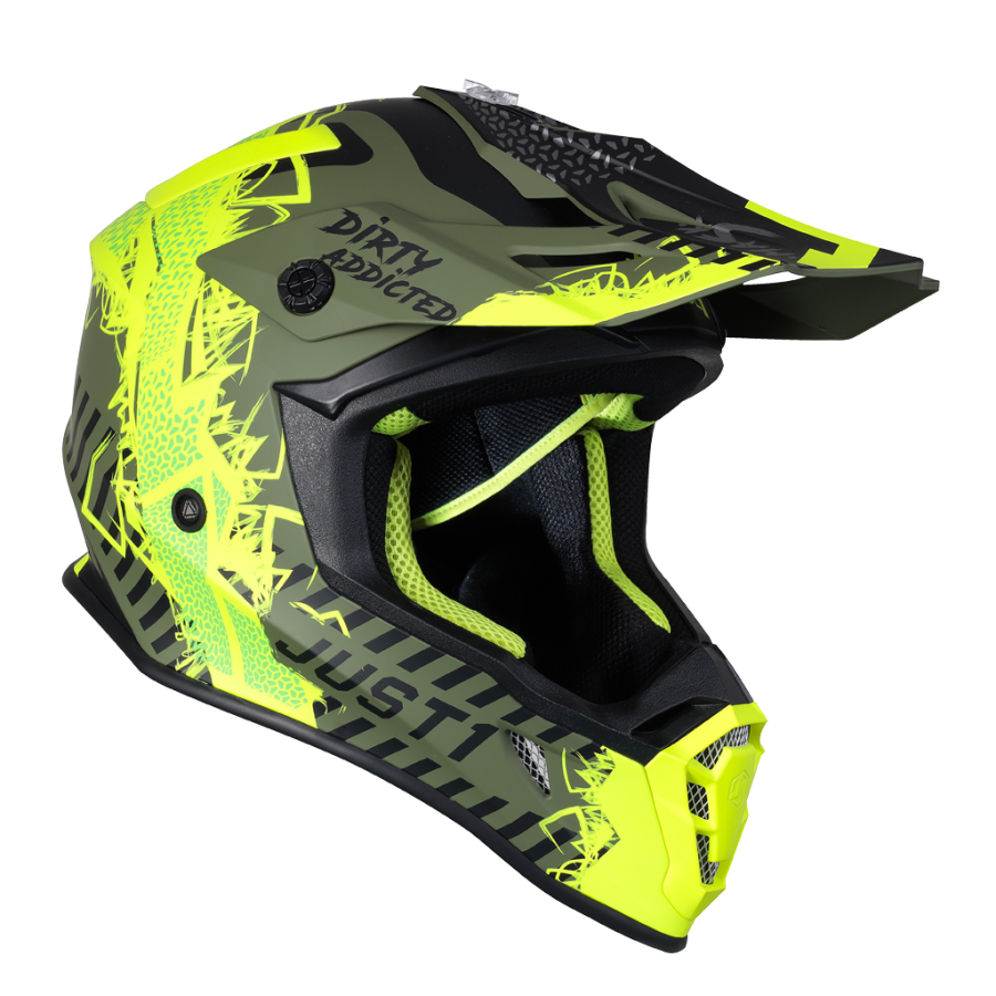 Just1 J38 Mask Motocross Helmet Motorcross Off Road ATV ACU Off Road Lid - Picture 15 of 24