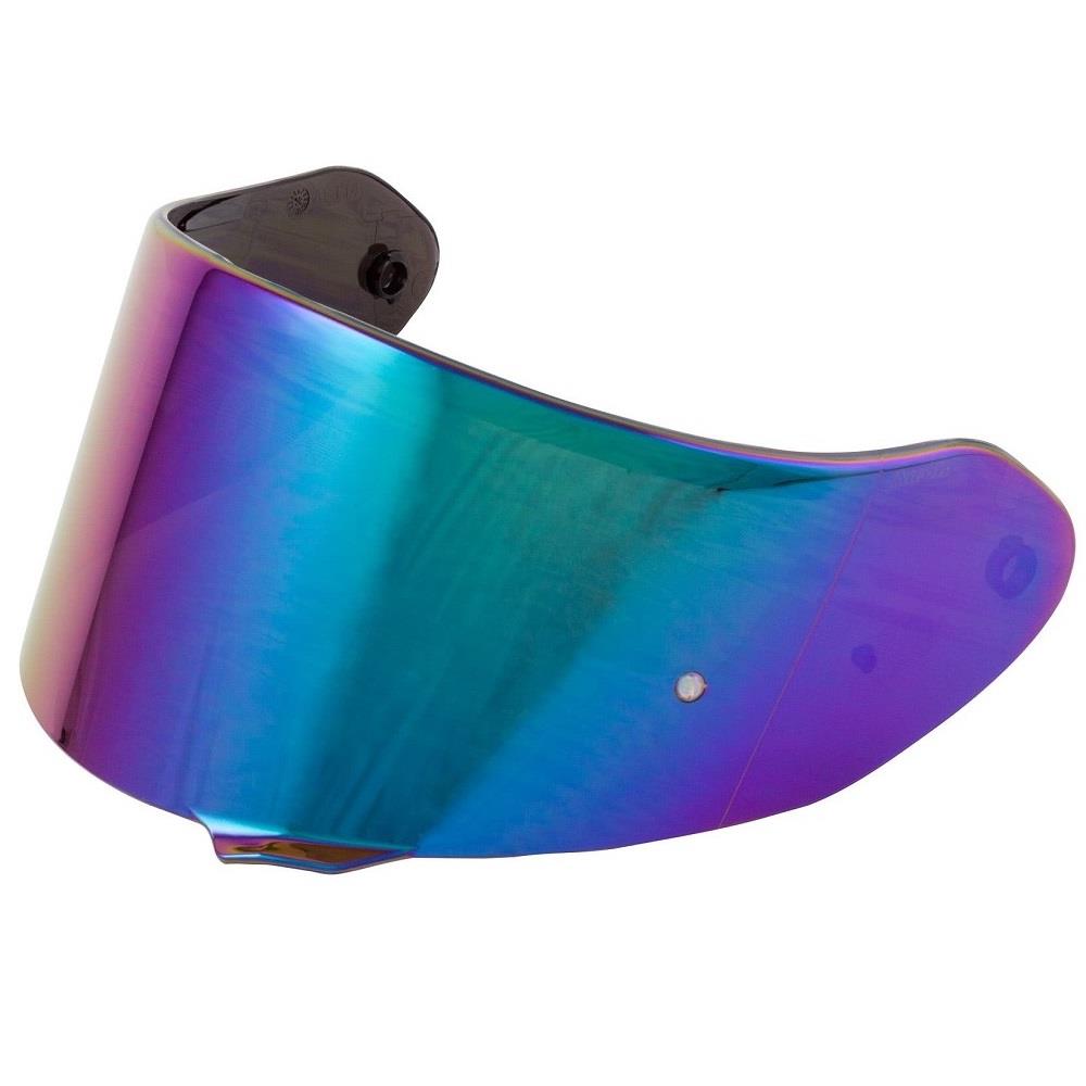 Airoh Valor Motorcycle Helmet Visor Pinlock Ready Clear Dark Smoke Iridium - Picture 6 of 8