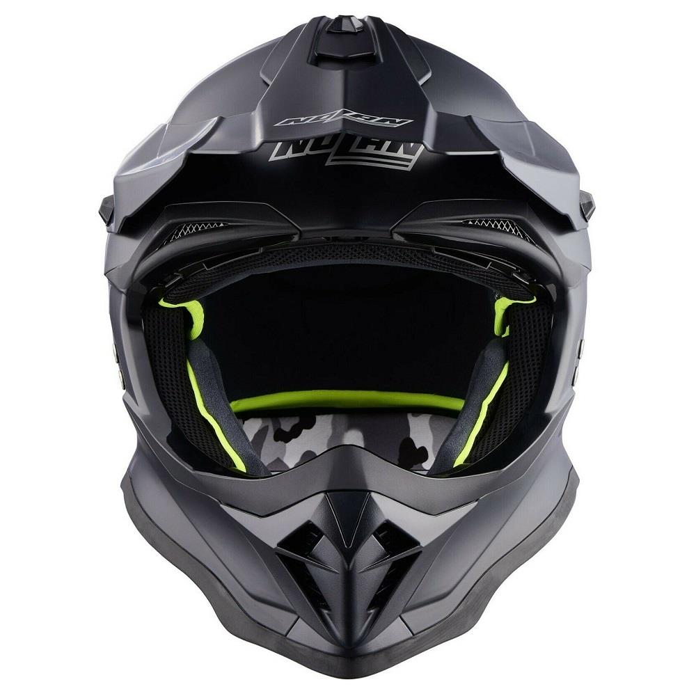 Nolan N53 Smart Motocross Helmet Off-Road Quad ATV Motorcycle Black White MX - Picture 7 of 18