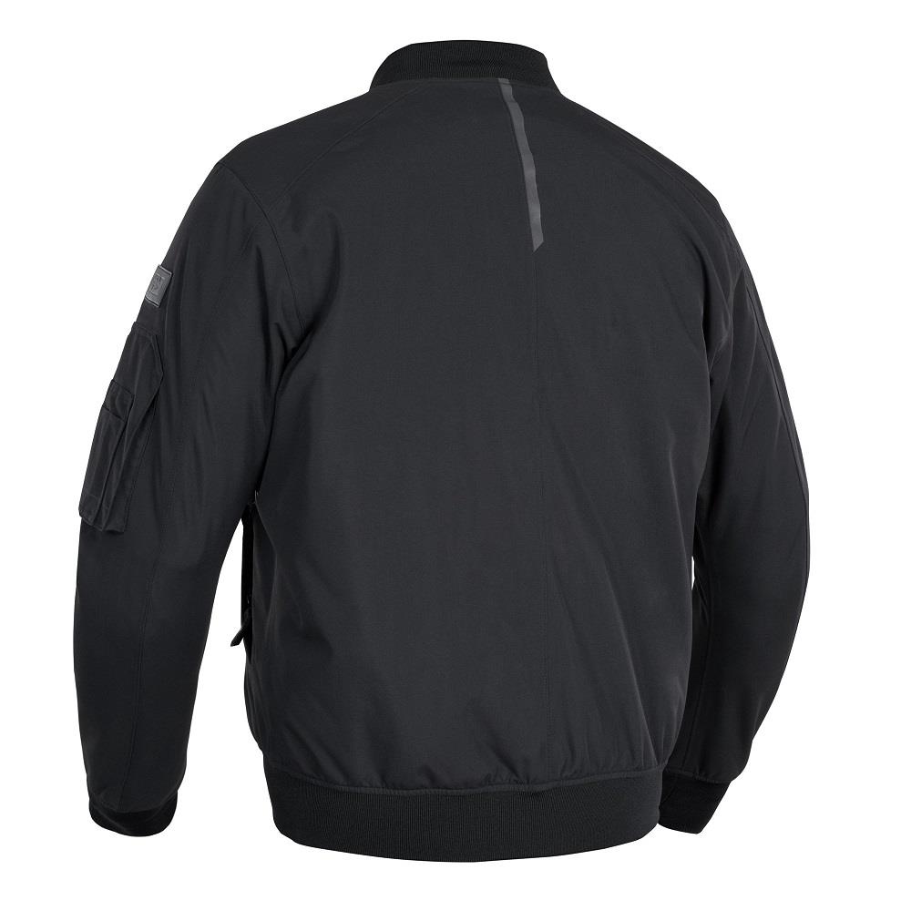 Oxford Bomber Mens Waterproof Motorcycle Scooter Jacket Laminated Black Khaki - Picture 13 of 29