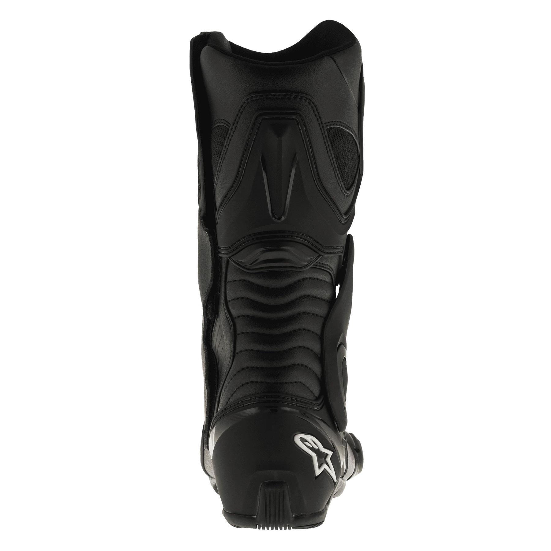Alpinestars SMX-6 v2 CE Sports Racing Motorcycle Motorbike Boots Black White - Picture 7 of 16