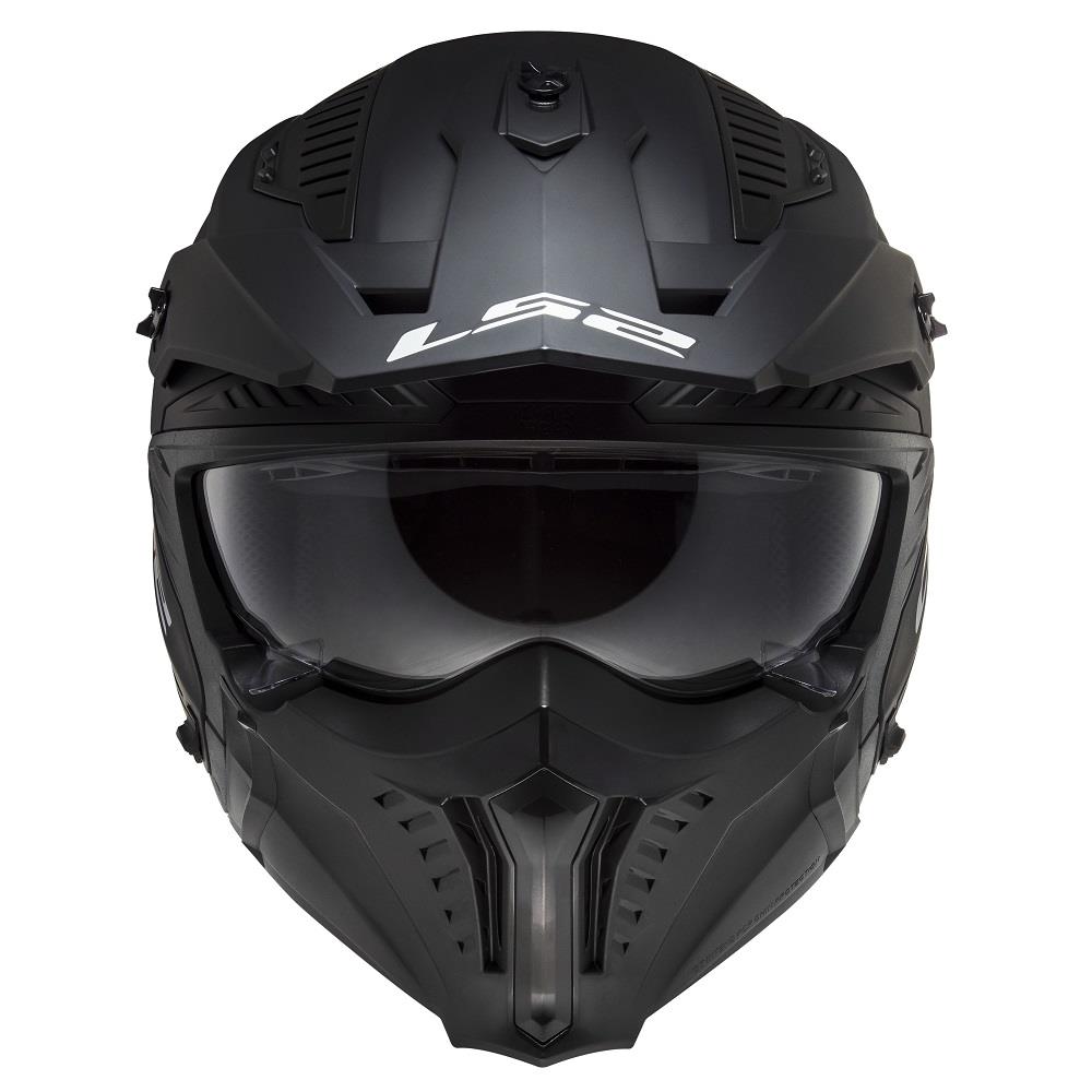 LS2 OF606 Casco moto alla deriva semplice fuori strada prova avventura maschera - Foto 11 di 23