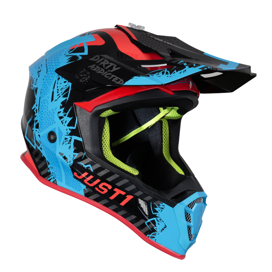 Just1 J38 Mask Motocross Helmet Motorcross Off Road ATV ACU Off Road Lid - Picture 4 of 24