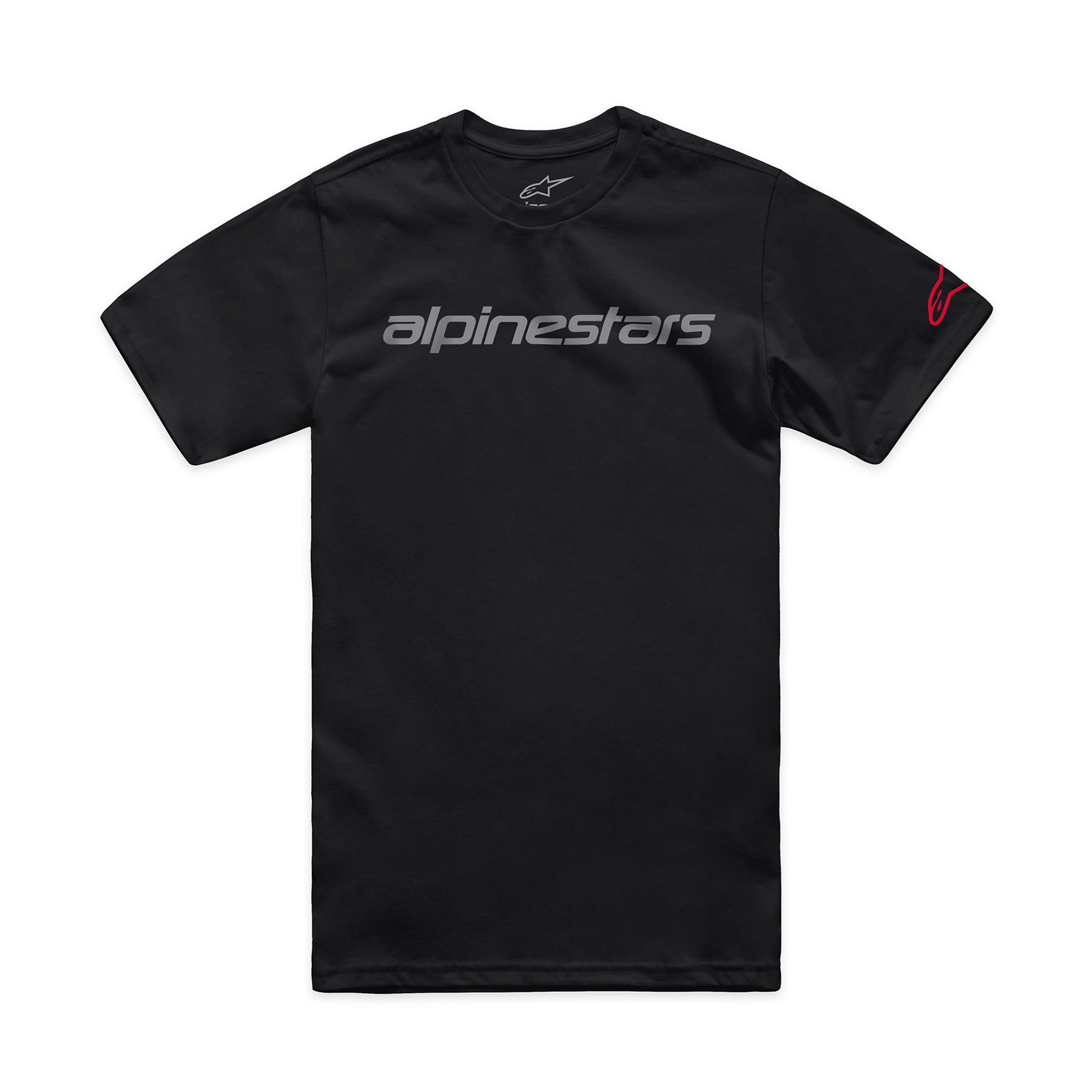 Alpinestars Linear Wordmark 2.0 CSF Motorcycle Tee Regular Fit T-Shirt - Picture 6 of 7