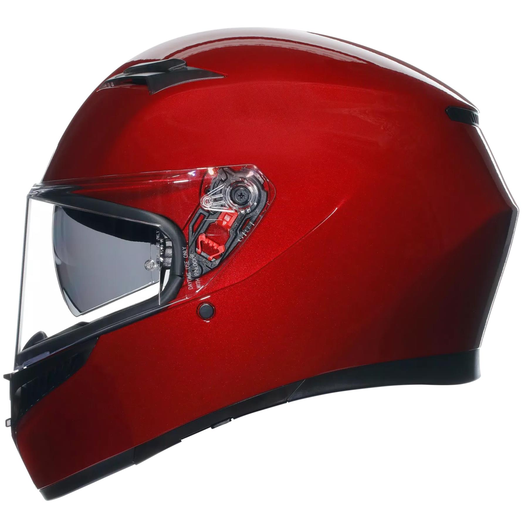 AGV K3 Plain Motorcycle Helmet Road Legal ECE 22.06 ACU Approved - Picture 26 of 29
