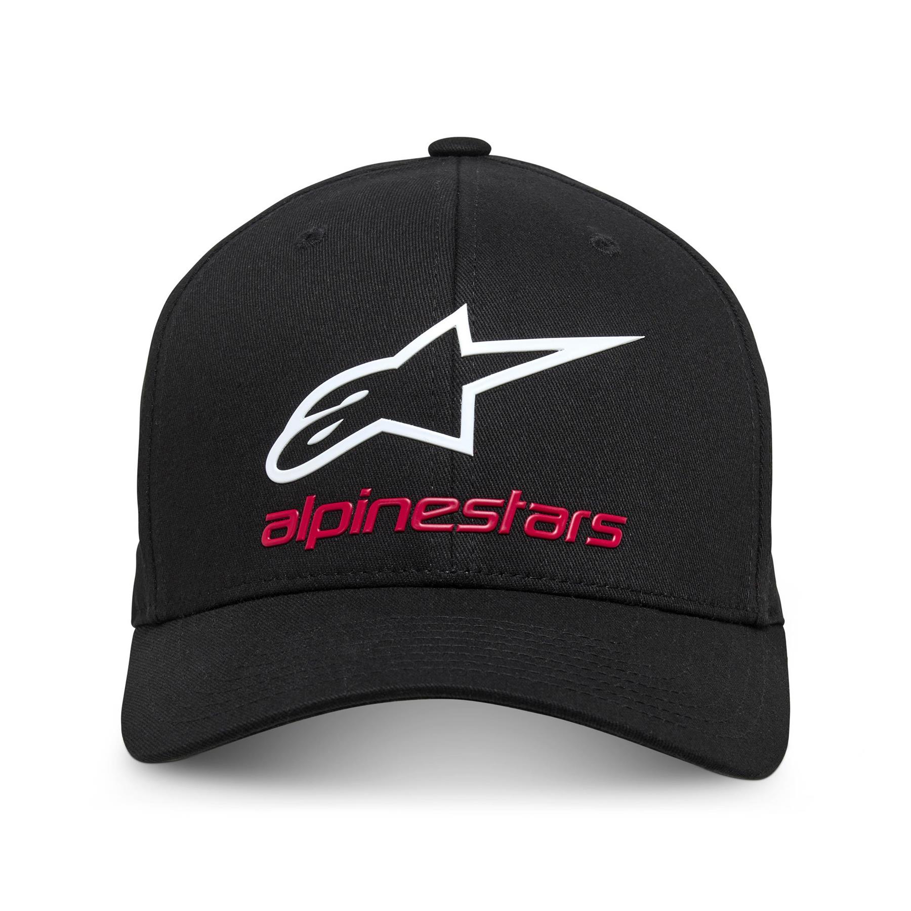 Alpinestars Always 2.0 Cap Unisex Motorcycle Baseball Hat Black Red White