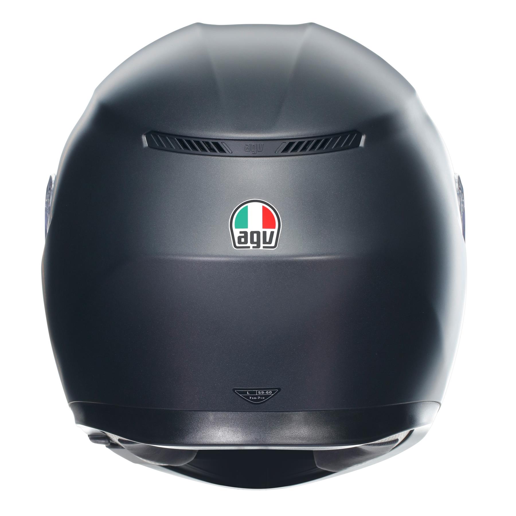 AGV K3 Plain Motorcycle Helmet Road Legal ECE 22.06 ACU Approved - Picture 6 of 29