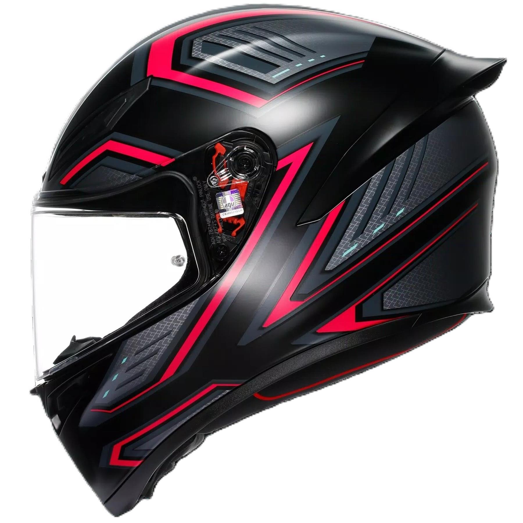 AGV K1-S Black Red, photo 6 of 9