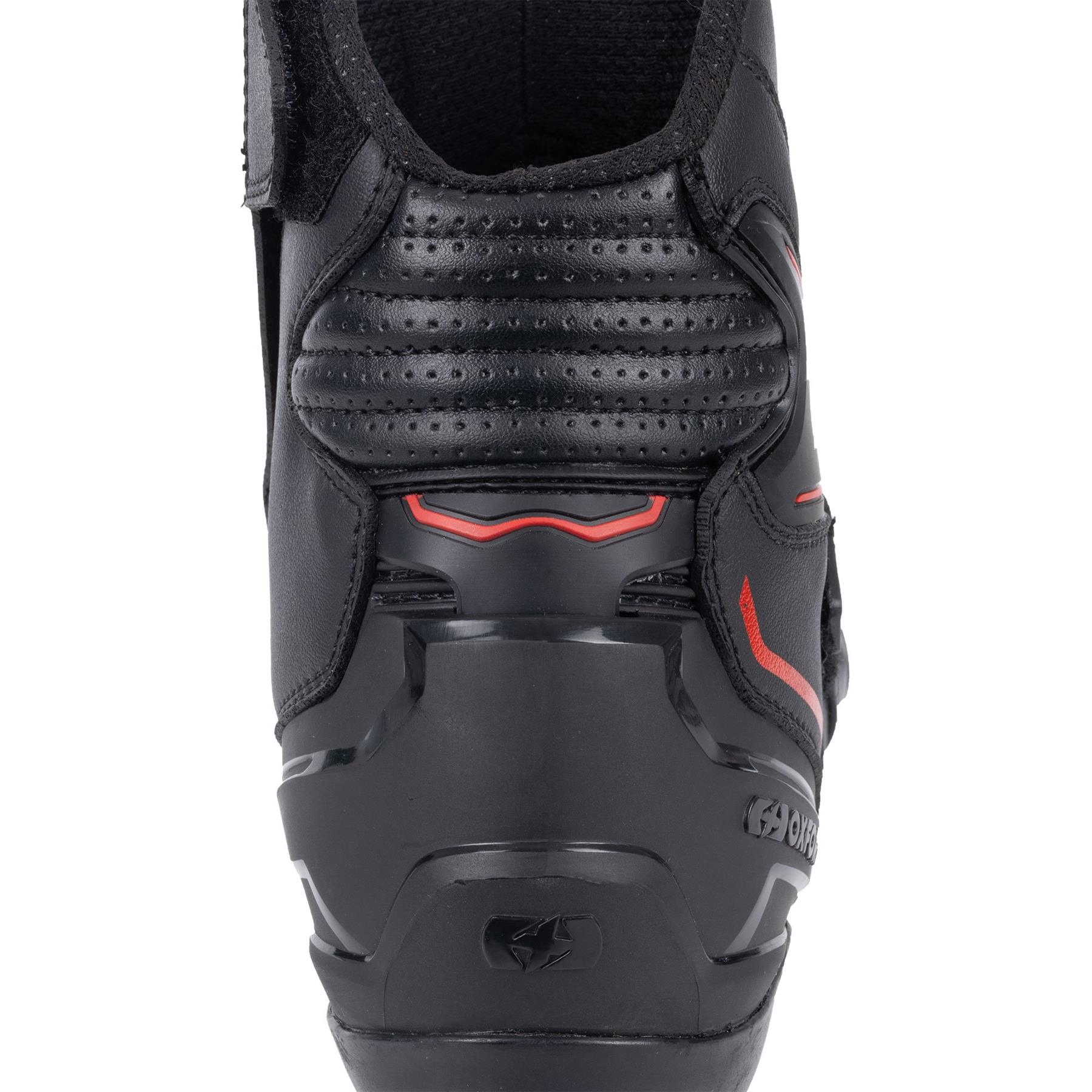 Oxford Omega Air Mens Motorcycle Boots Summer Motorbike Sport Short Boot - Picture 15 of 22