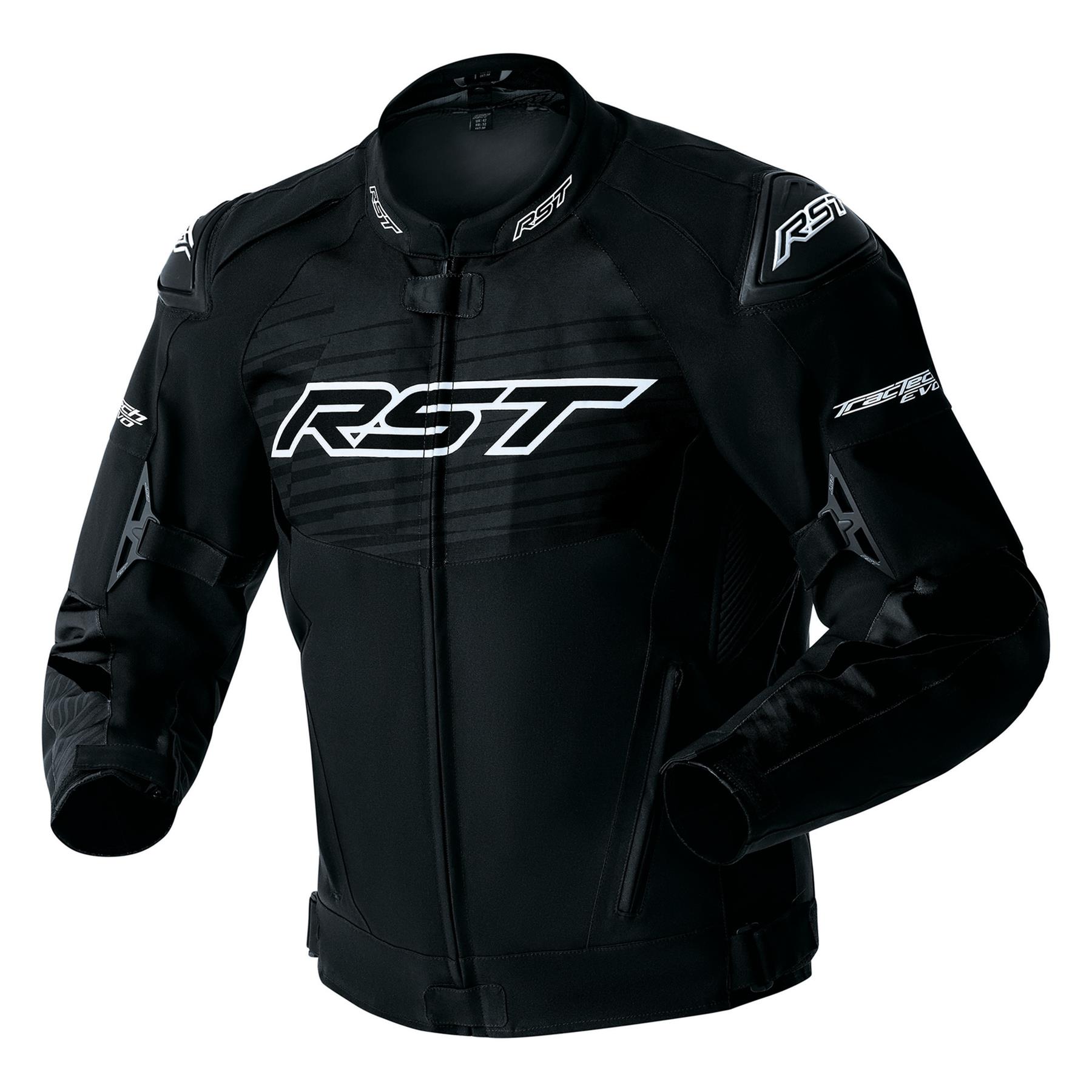 RST Tractech Evo D3O Black White