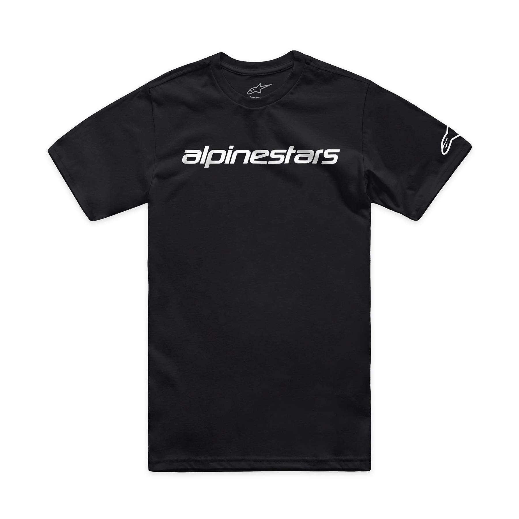 Alpinestars Linear Wordmark 2.0 CSF Motorcycle Tee Regular Fit T-Shirt - Picture 5 of 7