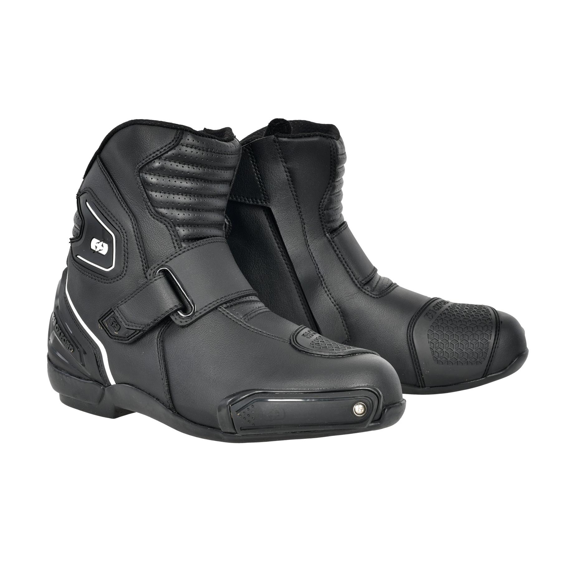 Oxford Omega Air Mens Motorcycle Boots Summer Motorbike Sport Short Boot - Picture 3 of 22