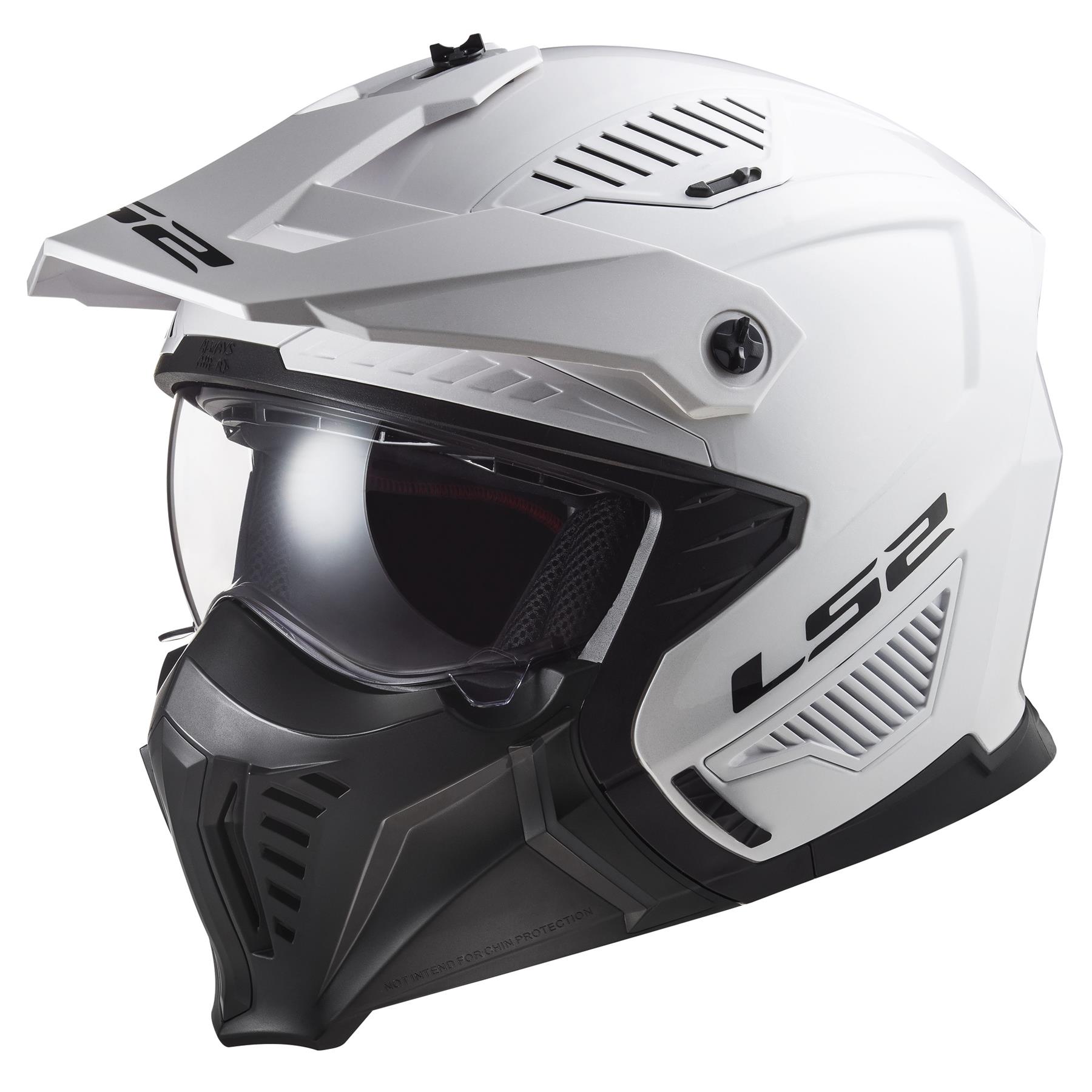 LS2 OF606 Casco moto alla deriva semplice fuori strada prova avventura maschera - Foto 18 di 23