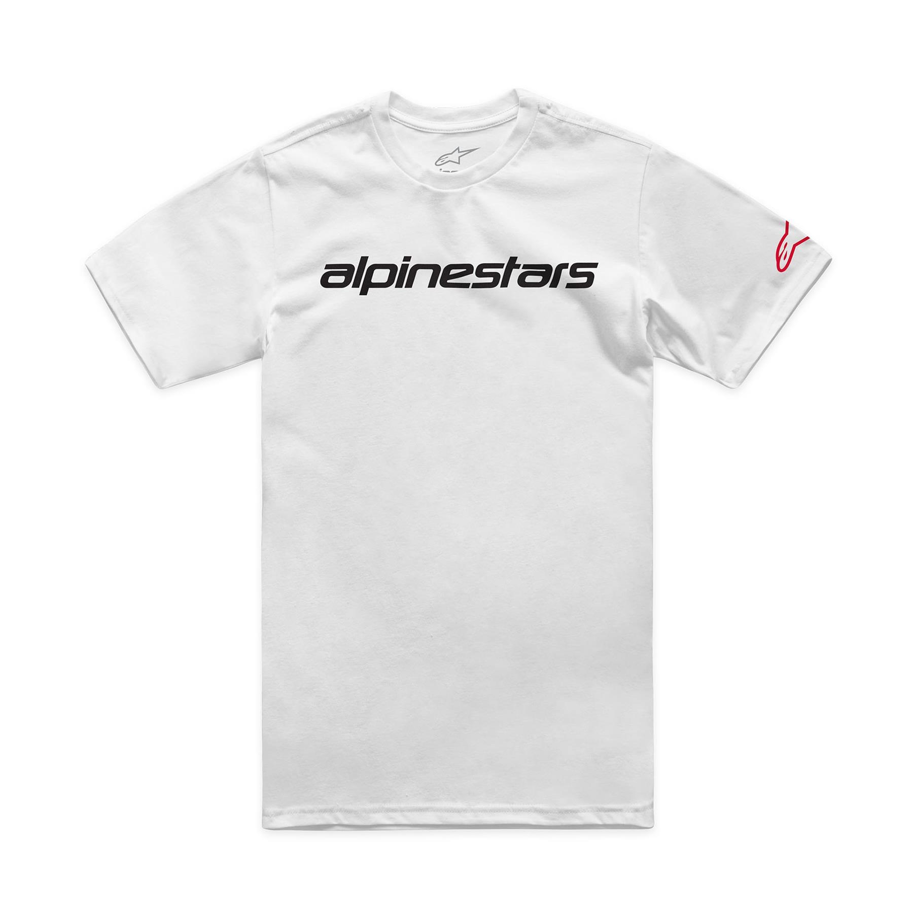 Alpinestars Linear Wordmark 2.0 CSF Motorcycle Tee Regular Fit T-Shirt - Picture 7 of 7