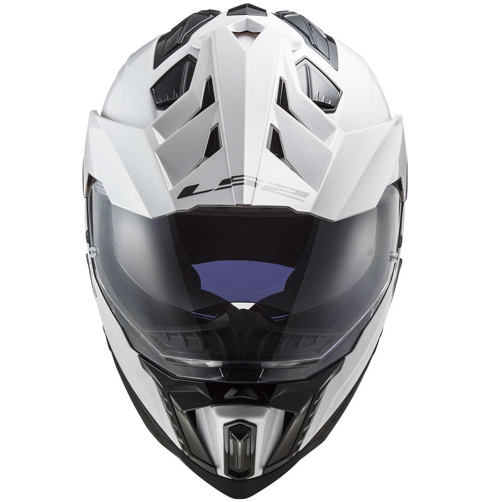 LS2 MX701 Explorer Plain Dual Sport Motorcycle Helmet Fibreglass Off Road MX - Picture 23 of 24