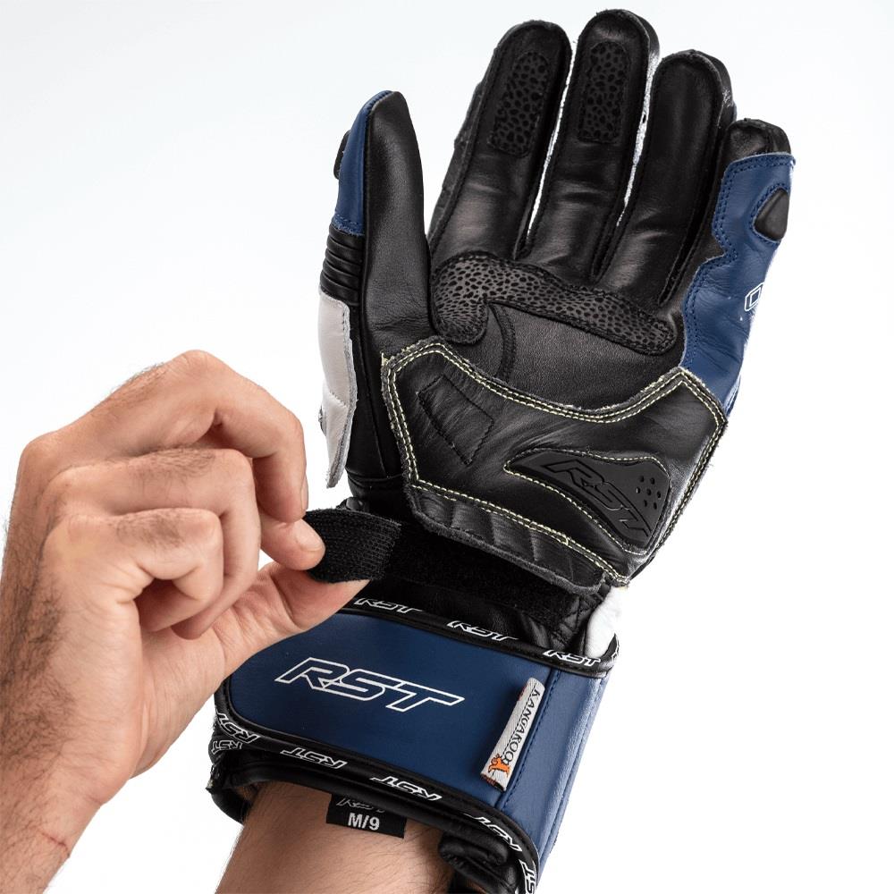 RST Tractech Evo 4 Mens Motorcycle Gloves Race Track Day Racing Bike Gloves - Picture 21 of 45