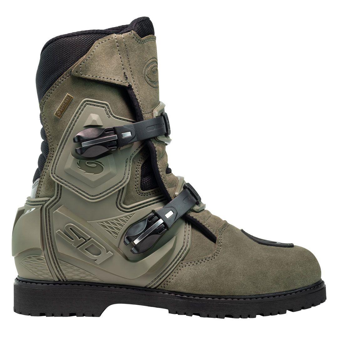 Sidi Mid Adventure 2 Gore CE Waterproof Motorcycle Boots Short Touring Black - Picture 13 of 23