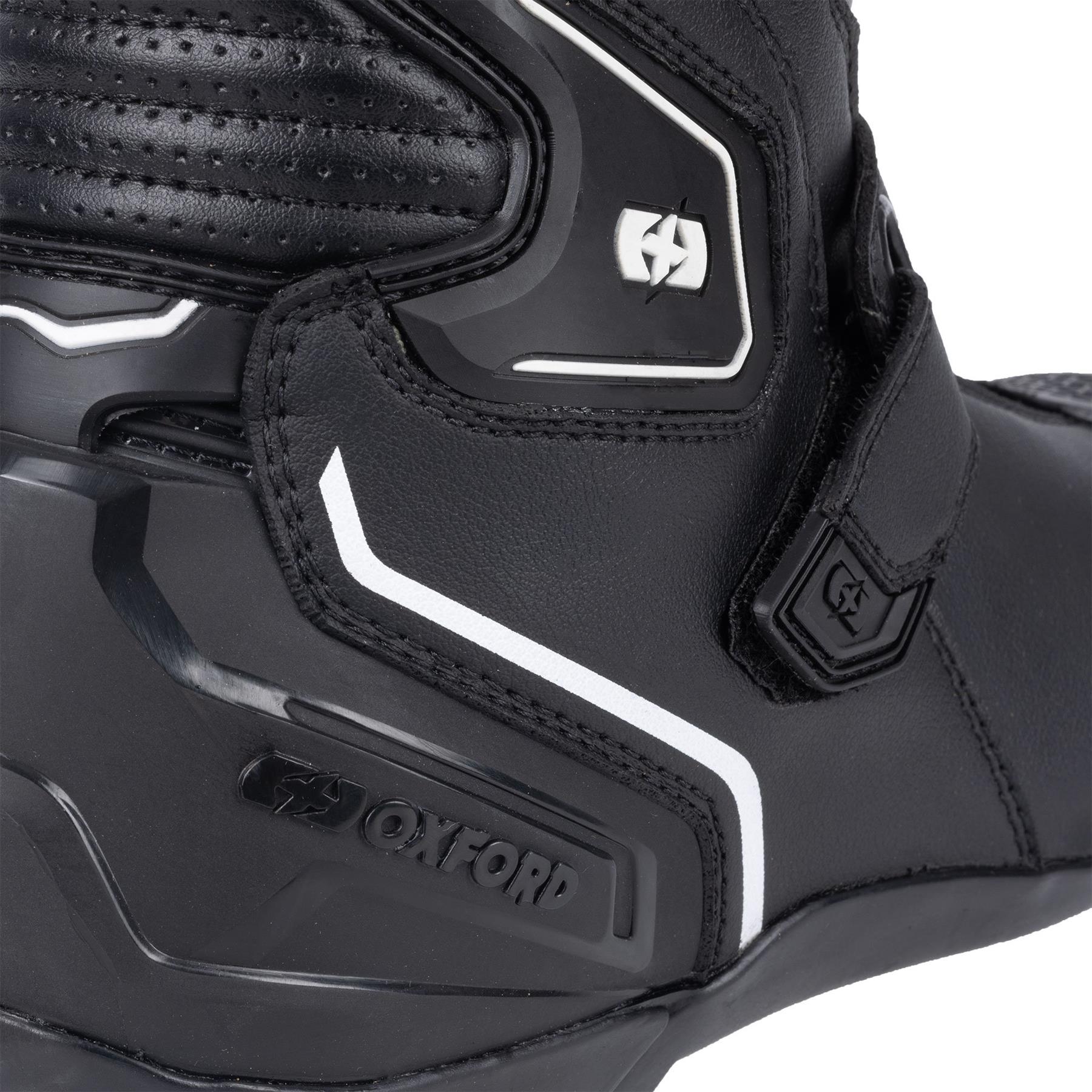 Oxford Omega Air Mens Motorcycle Boots Summer Motorbike Sport Short Boot - Picture 6 of 22
