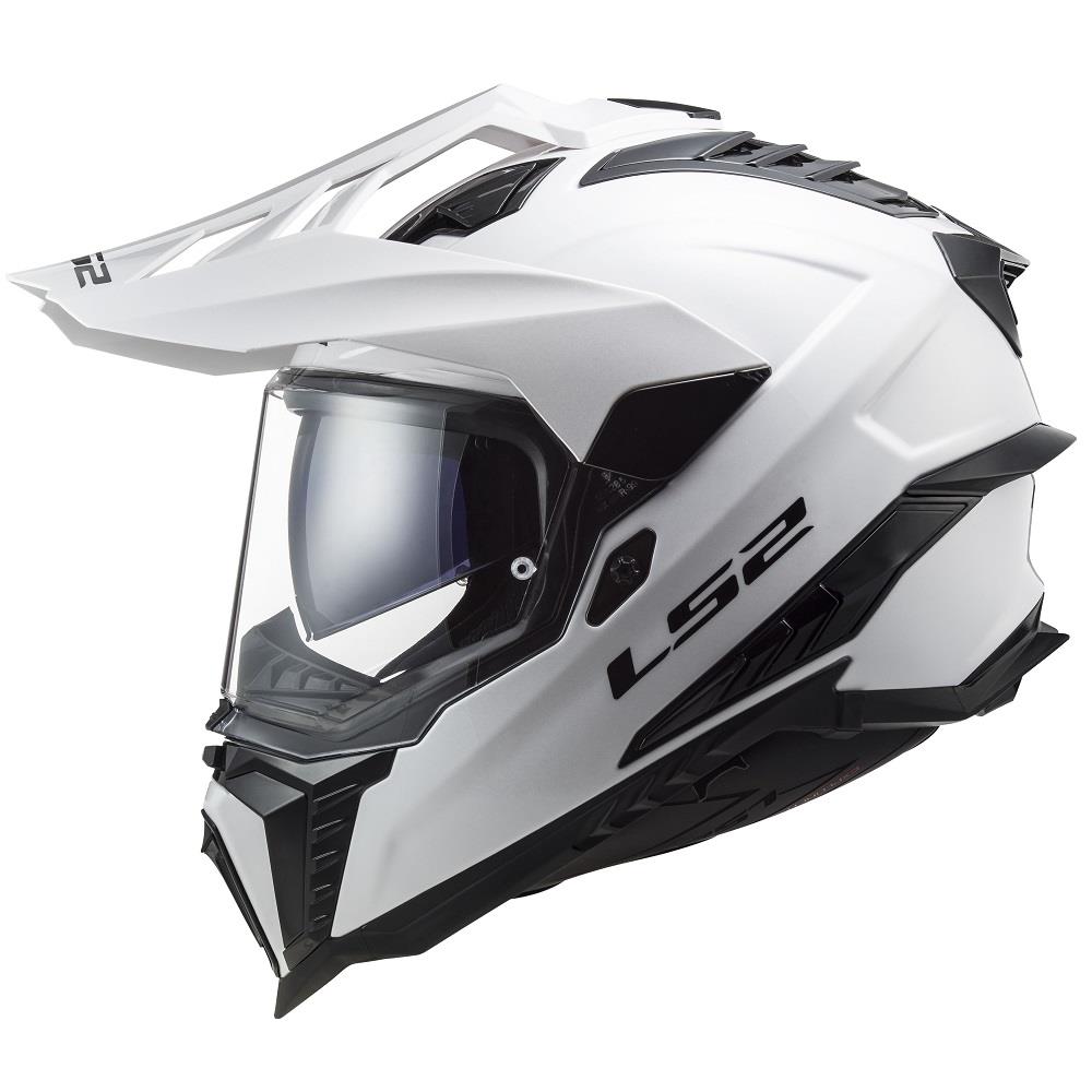 LS2 MX701 Explorer Plain Dual Sport Motorcycle Helmet Fibreglass Off Road MX - Picture 20 of 24