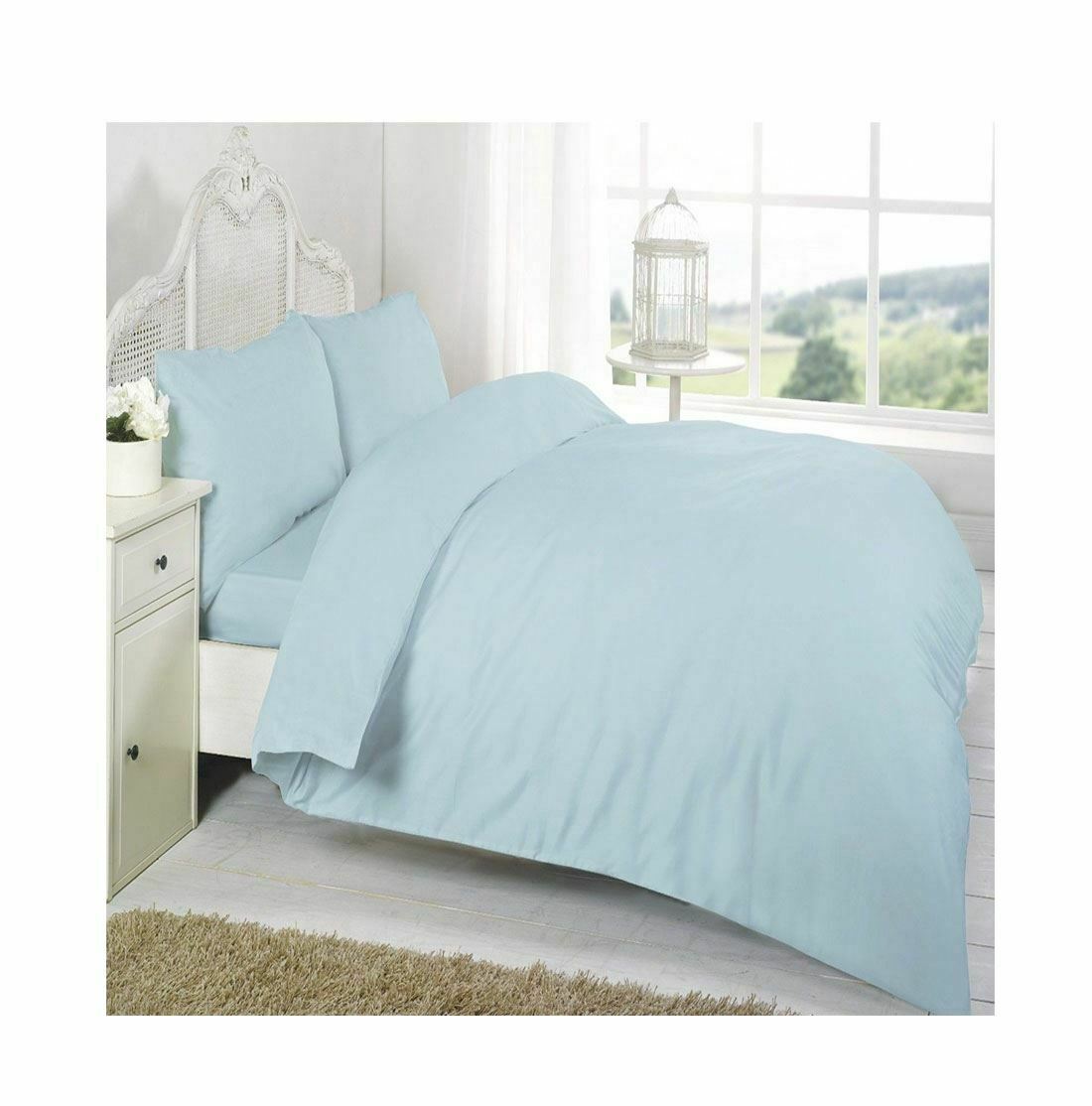 Luxurious T200 Extra Deep With 16 Inches/40cm Box Percale Fitted Bed