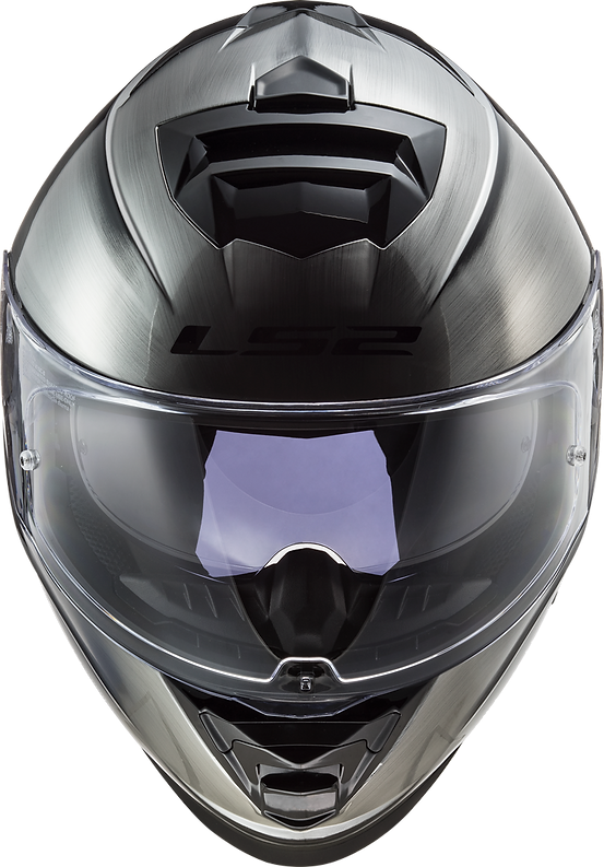 LS2 - Assault Full Face Helmet - Brushed Gray - Bild 8 von 9
