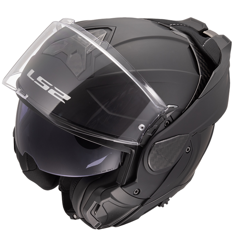 LS2 - Advant II Solid Matte Black Modular Helmet