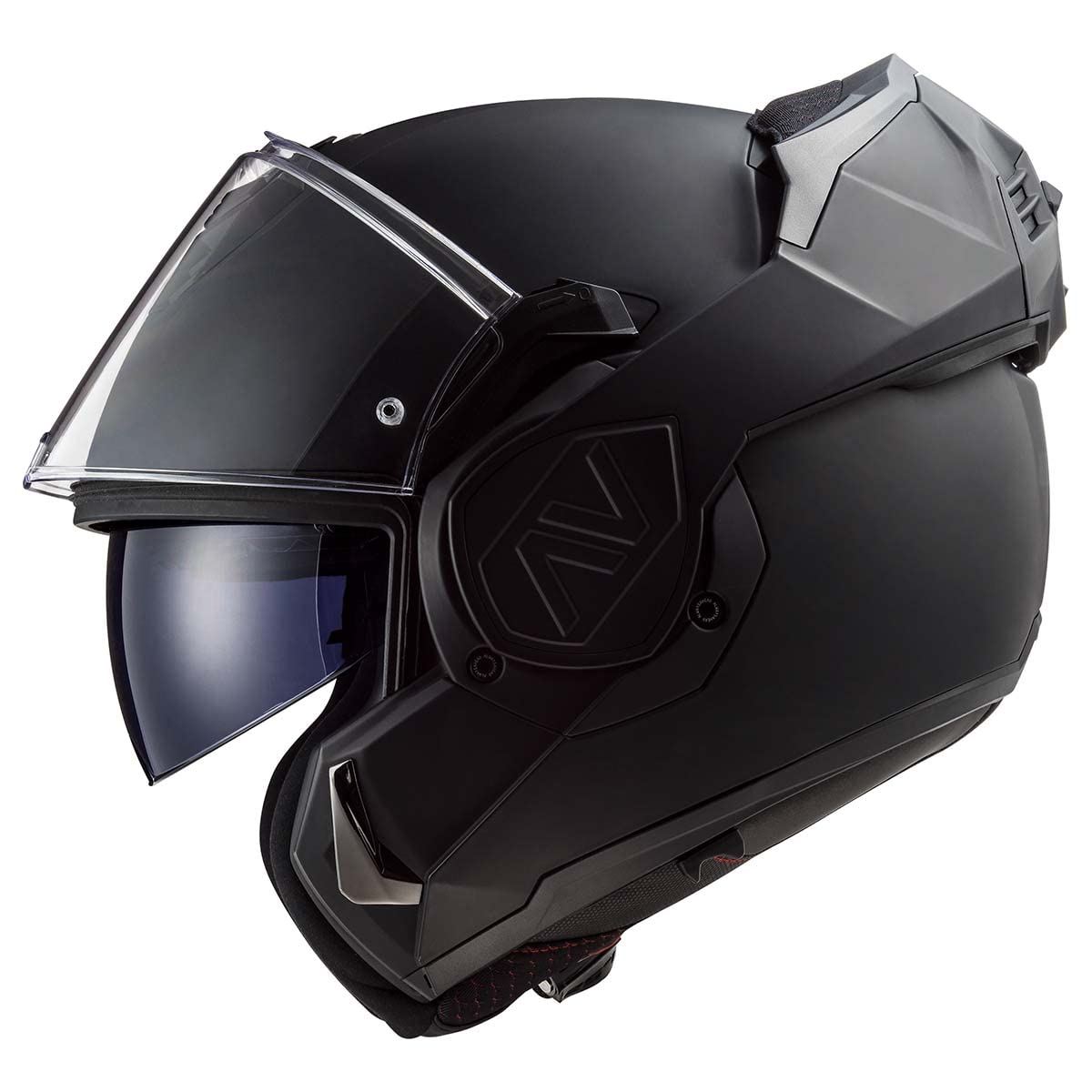 LS2 - Advant Modular Helmet Matte Black ( Noir ) Motorcycle | eBay