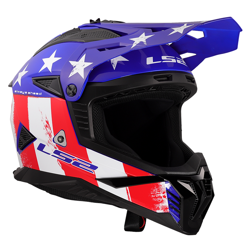 LS2 - Gate II Battle Scar Motocross Helmet - Bild 2 von 9