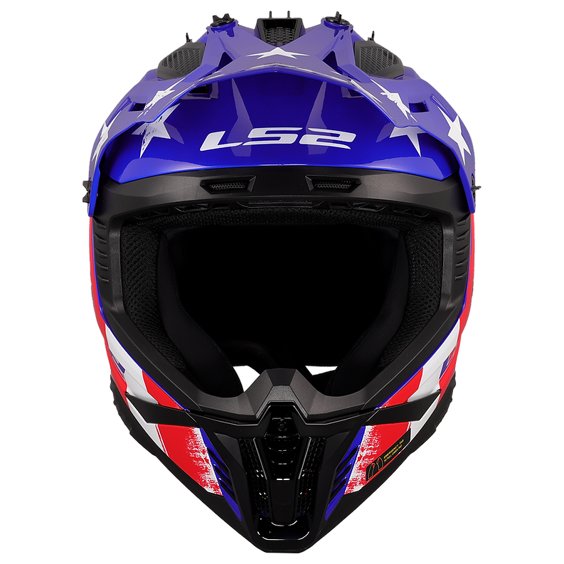 LS2 - Gate II Battle Scar Motocross Helmet - Bild 3 von 9