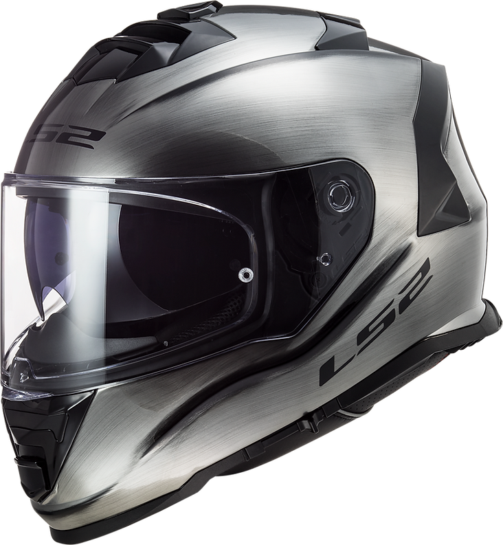 LS2 - Assault Full Face Helmet - Brushed Gray - Bild 2 von 9
