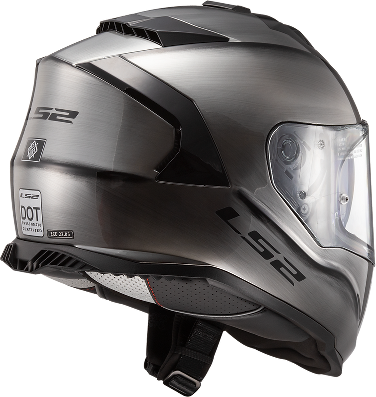 LS2 - Assault Full Face Helmet - Brushed Gray - Bild 4 von 9