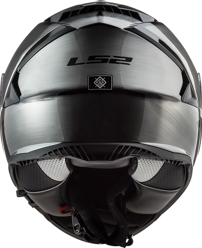 LS2 - Assault Full Face Helmet - Brushed Gray - Bild 9 von 9