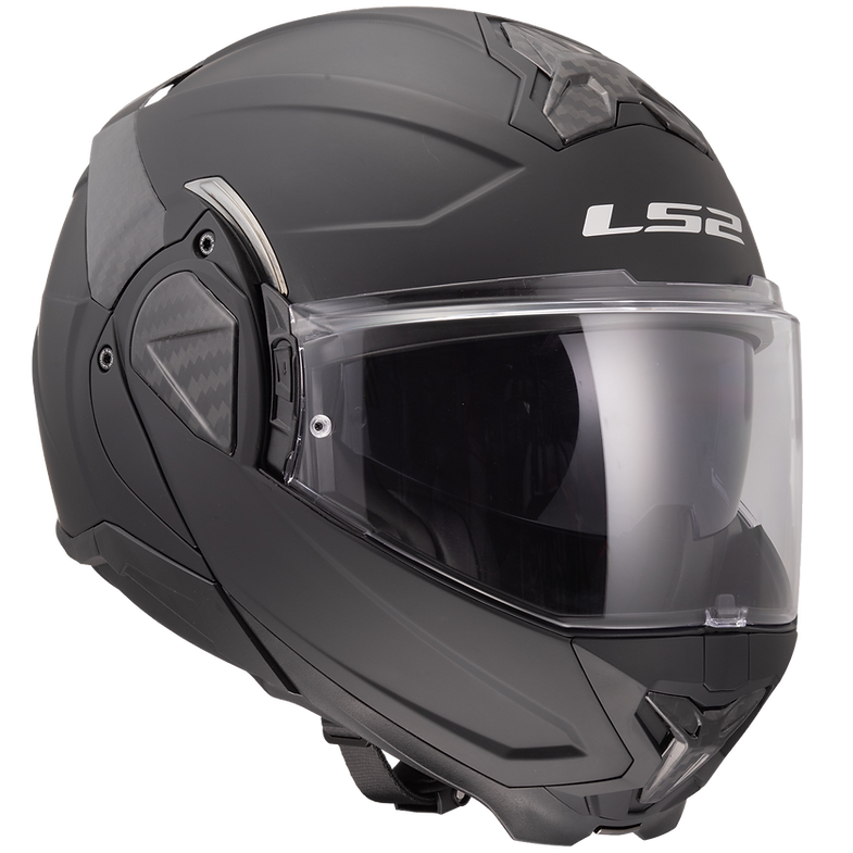 LS2 - Advant II Solid Matte Black Modular Helmet