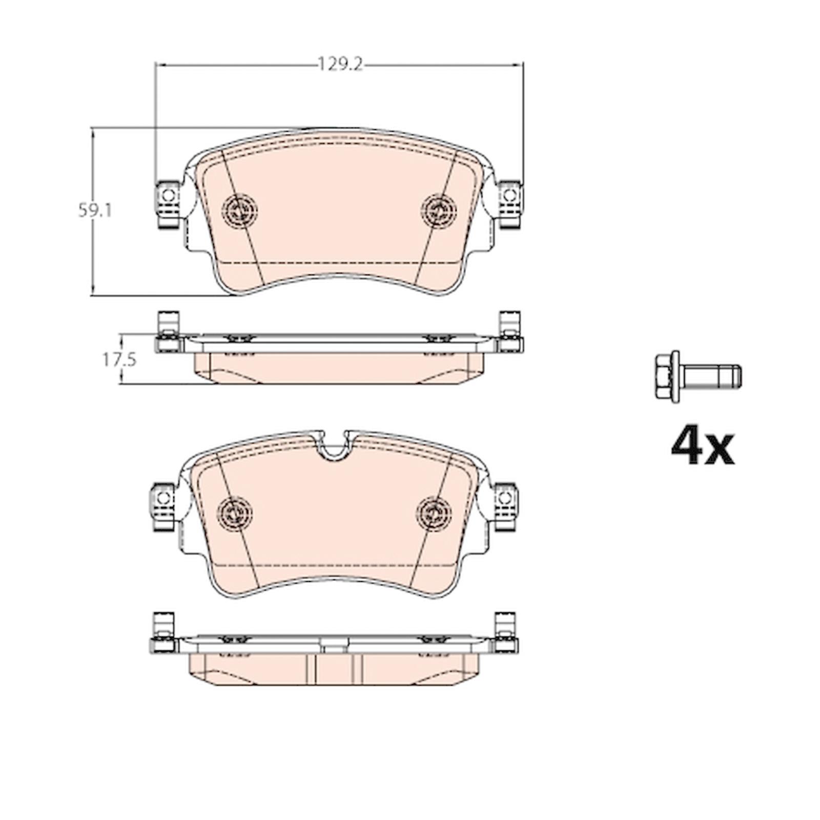 Satz Bremsscheiben und Beläge vorne und hinten SHW Performance Audi RS4 B9 - Bild 13 von 13